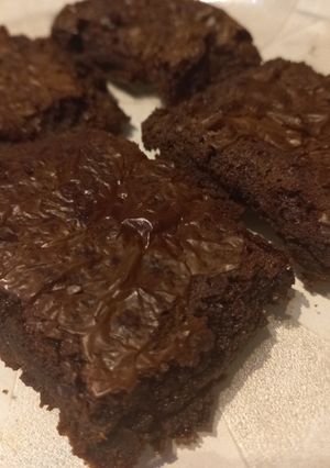 Una foto de Brownies sin tacc