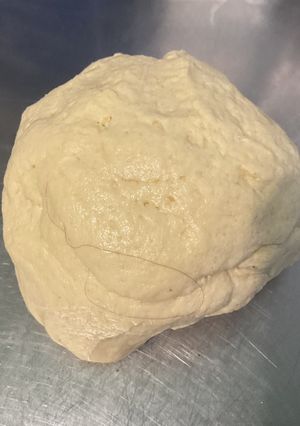 Une photo de Pâte brisée à l'épeautre, crème et jus de figues