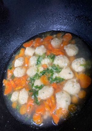 Foto resep Sup bola udang