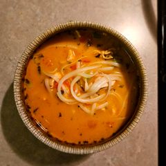 Thai Red Curry Noodle Soup A picture of Thai Red Curry Noodle Soup.