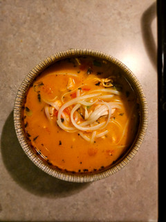 A picture of Thai Red Curry Noodle Soup.