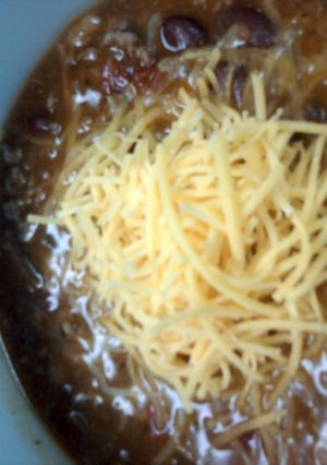 A picture of Camp house chili.