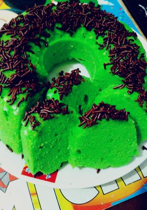 Foto resep Bolu kukus pandan simple dan lembut😊