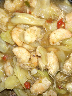 Foto resep Udang sawi asam manis