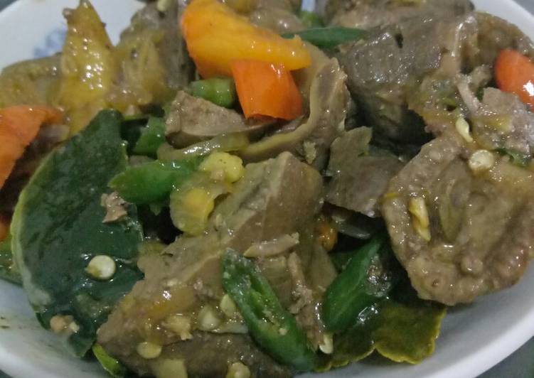 Cara mudah memasak Tumis ati ampela Anti Gagal