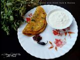 মেথি শাকের পরোটা (Methi shaker porota recipe in bengali)