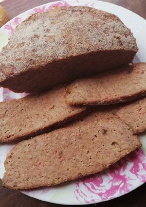 Foto principal de Pan de carne y champiñones 🥩🍄