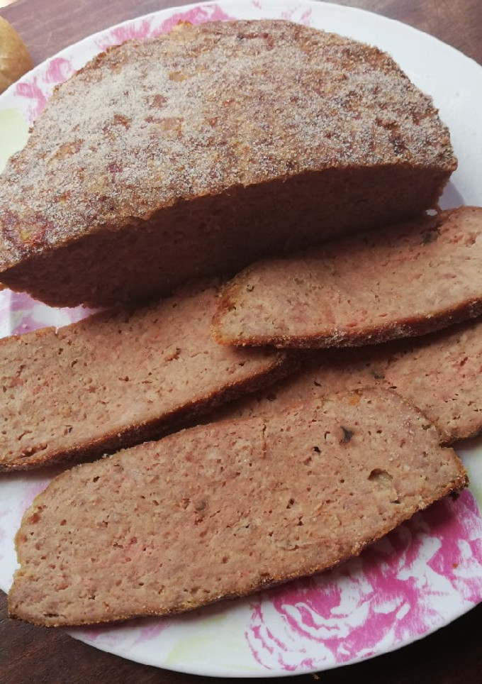 Una foto de Pan de carne y champiñones 🥩🍄