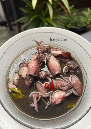 Foto resep Cumi kuah hitam