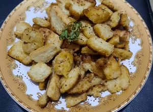 Foto resep Croutons Garlic Bread