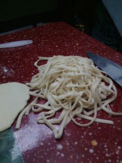 Foto resep HOME MADE NOODLES eggless