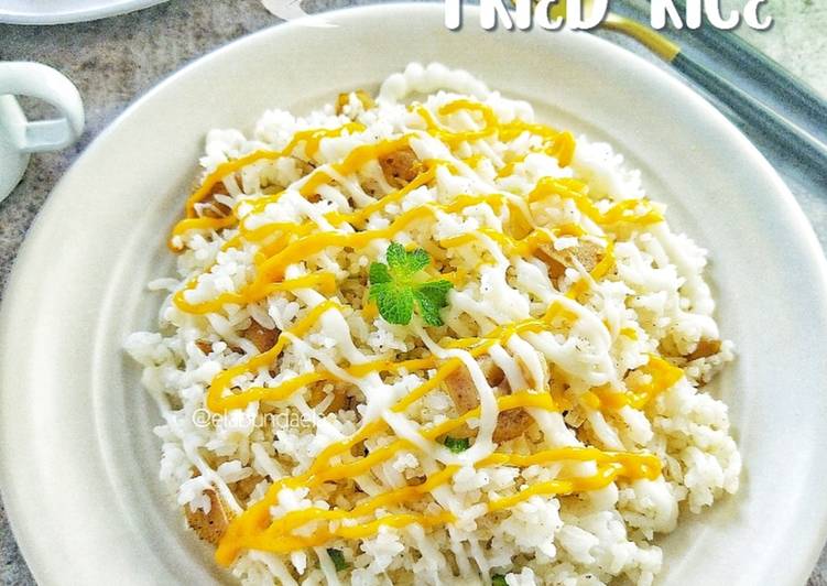 Cara Gampang mengolah Easy Mayo Fried Rice yang Lezat Sekali