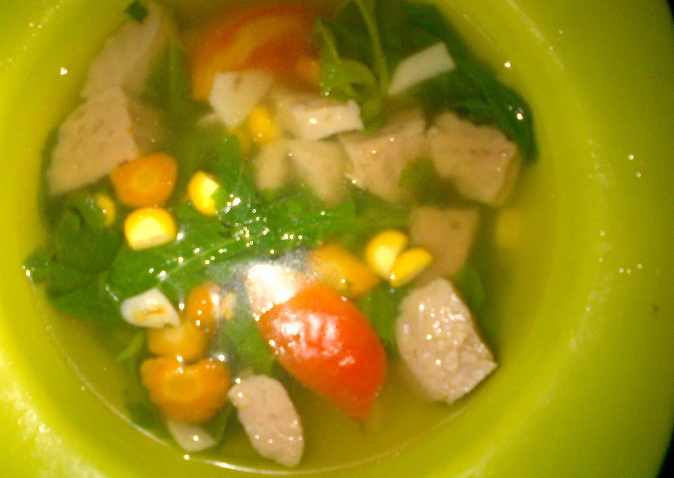 Sayur Bayam..... istimewa.....ala ummi dinik ^_^