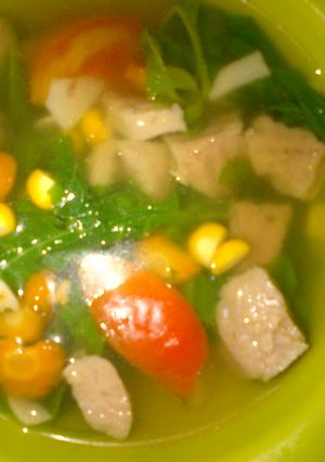 Foto resep Sayur Bayam..... istimewa.....ala ummi dinik ^_^