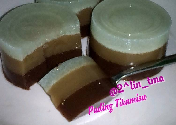  Resep  Puding  Tiramisu   oleh Silvya Devy 2 lin tma 