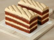 A picture of chocolate coffee cake