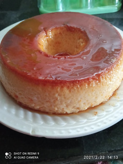 Una foto de Flan casero 🌹