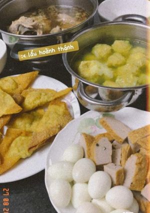 Hình của món Hoành thánh.