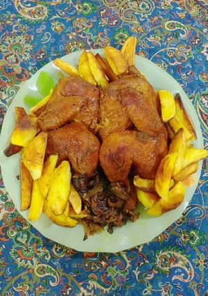 عکسی از دستور مرغ مجلسی