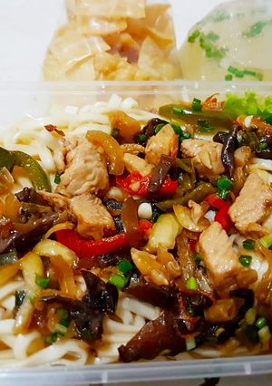 Foto resep Mie Ayam Jamur Kuping
