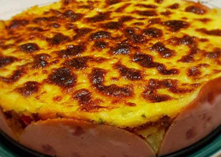 Pastel de carne y papa