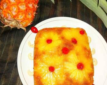 Fresh, Prepare Recipe Pineapple Upside Down CakeEggless Most Delicious