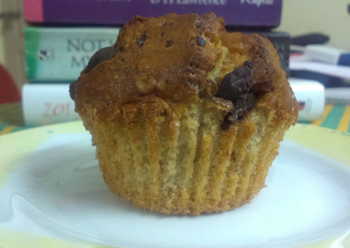 Fluffy Banana - Oatmeal Muffins