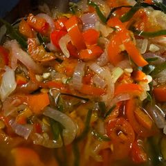 A picture of Sambal Matah Bali.