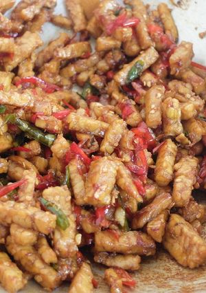 Foto resep Tempe Orek Pedas Manis