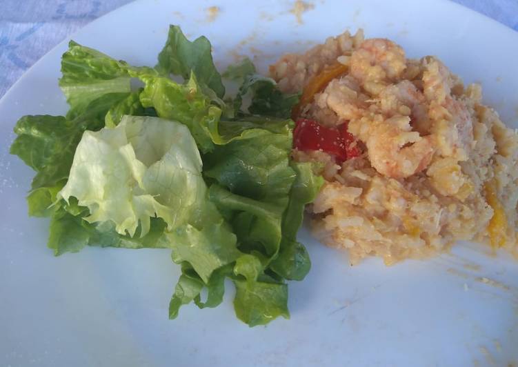 Risoto de camarão - Tudogosreceitas