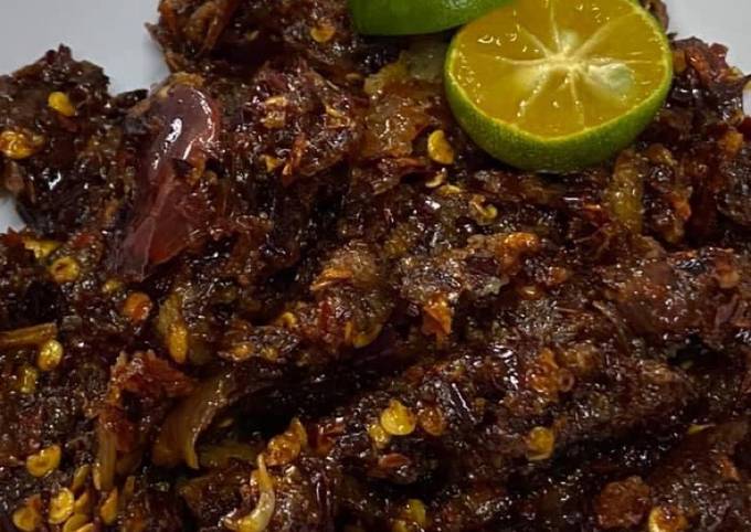 Sambal gesek (Azlina Ina)