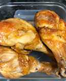 Honey-Glazed Chicken Thighs - Air Fryer