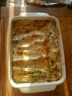 Spenótos-ricottás Cannelloni recept fotója