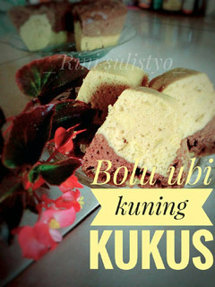 Foto resep Bolu ubi kuning kukus
