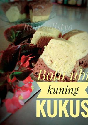Foto resep Bolu ubi kuning kukus