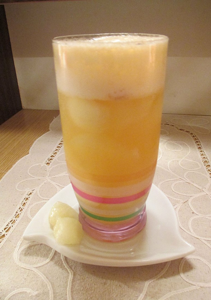 Una foto de Néctar de melón con limón