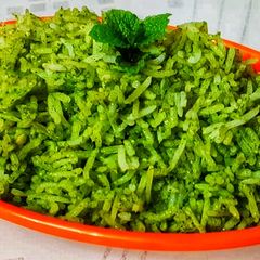 A picture of Mint rice.