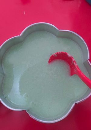 Foto resep Puding telur pandan