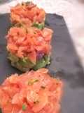 Tartare di salmone e avocado