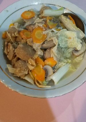 Foto resep Capcay kuah udang