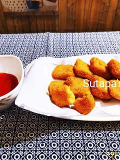 চিকেন-নাগেটস(chicken nuggets recipe in Bengali) রেসিপির প্রধান ছবি