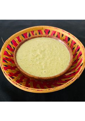 A picture of Roasted Chana Dal Chutney.