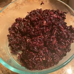 A picture of Black Rice.