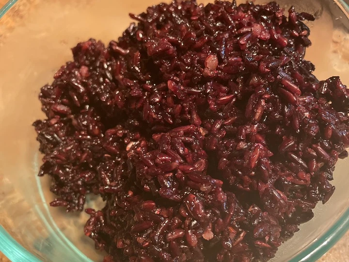 Simple Way Make Recipe Black Rice that is Can Pamper Your Tongue, Can Spoil the Tongue}