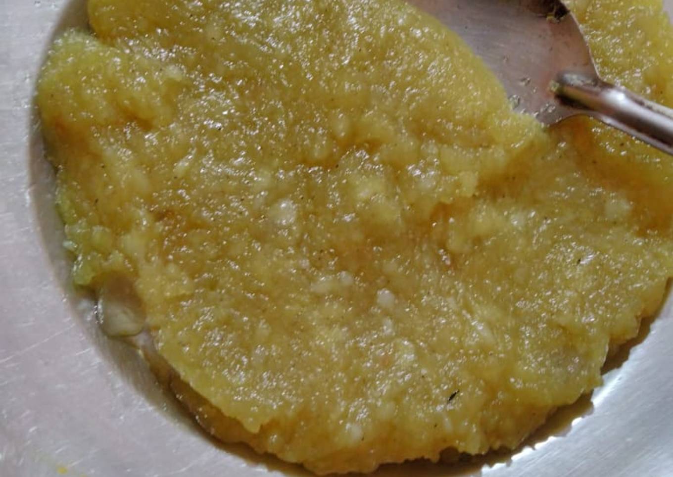 Potato halwa