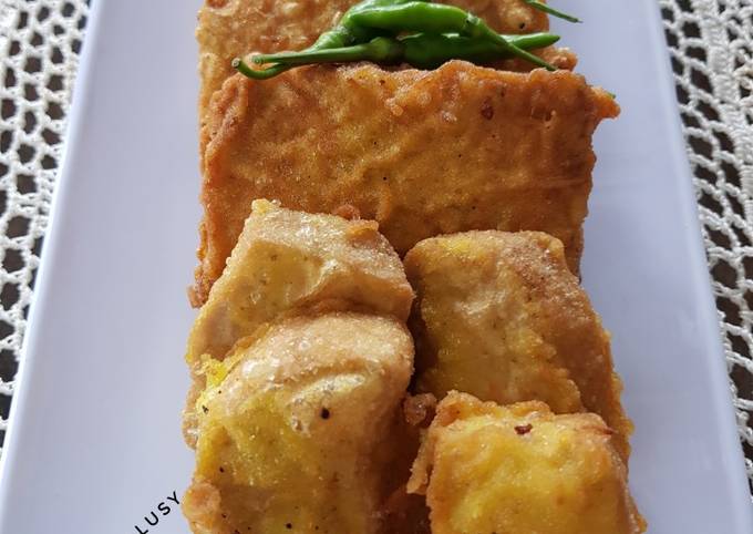 Resep Tahu Tempe Goreng Tepung Oleh Lusy Yunis - Cookpad