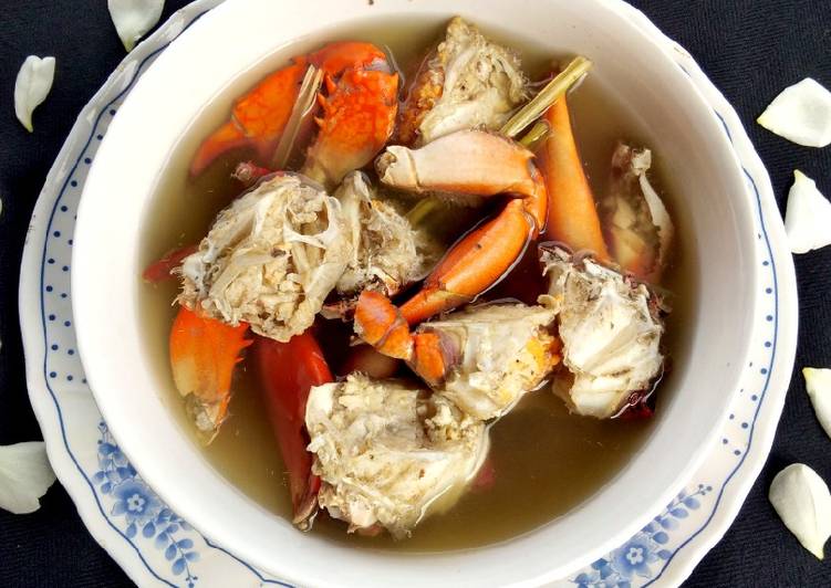 Kepiting masak bening🦀🦀