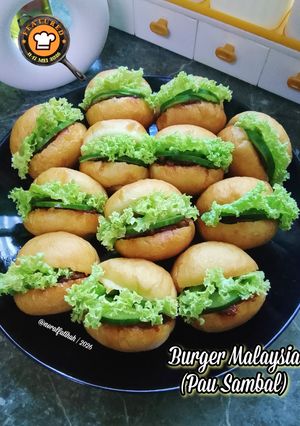 Gambar Burger Malaysia (Pau Sambal)
