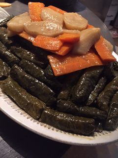 صورة لوصفة ورق عنب بزيت