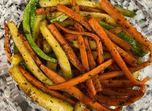 Una foto de Verduras al wok